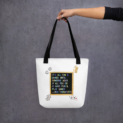 Fun & Game Bag inspired by: thewreckinrecreation
