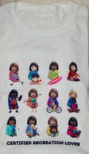 Load image into Gallery viewer, Certified Recreation Lover T-shirt
