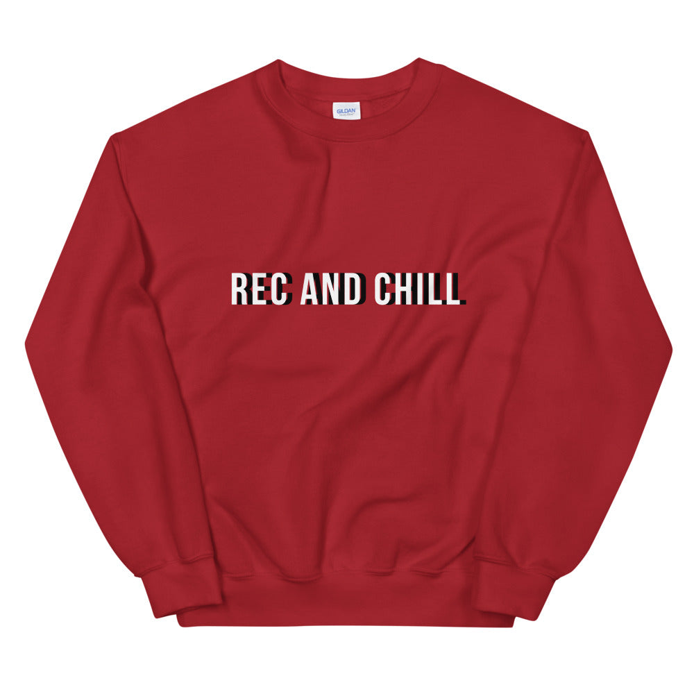 Rec and Chill Holiday Sweatshirt