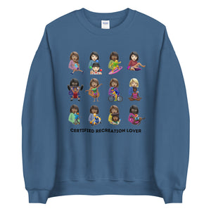 Certified Recreation Lover Sweatshirt