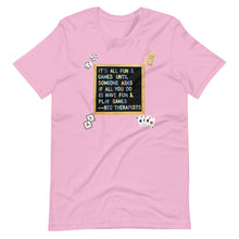 Load image into Gallery viewer, Fun &amp; Games Tshirt inspired by: thewreckinrecreation