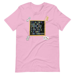 Fun & Games Tshirt inspired by: thewreckinrecreation