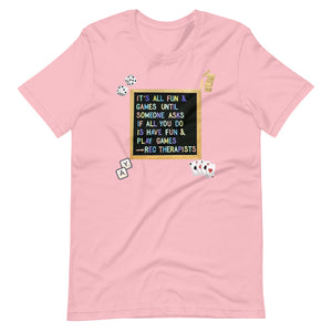 Fun & Games Tshirt inspired by: thewreckinrecreation