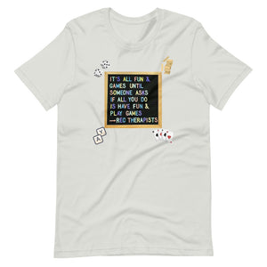 Fun & Games Tshirt inspired by: thewreckinrecreation