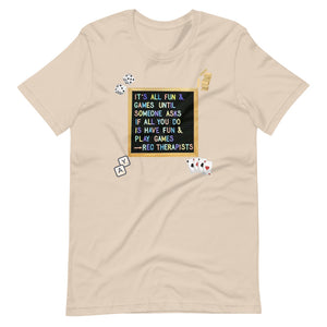 Fun & Games Tshirt inspired by: thewreckinrecreation